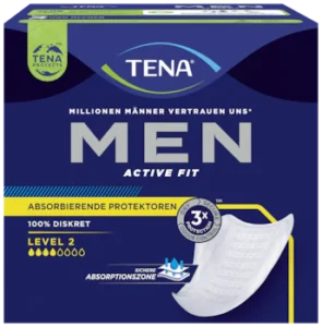 Angebote des Monats: TENA Men Active Fit Level 2 Einlagen, 20 Stück