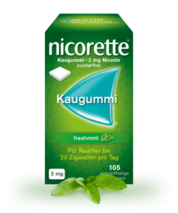Nicorette® Kaugummi 2 mg freshmint, 105 Stück* 