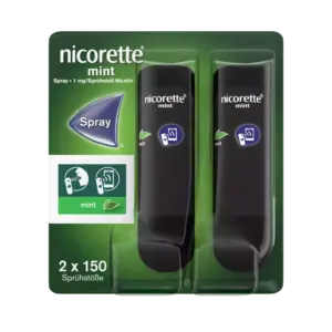 Nicorette® mint Spray, 1 mg/Sprühstoß 13,2 ml*