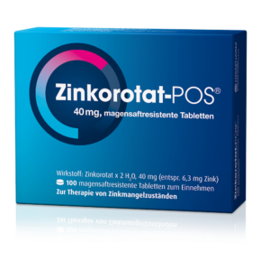 Zinkorotat-POS® 40 mg magensaftresistente Tabletten, 100 Stück*