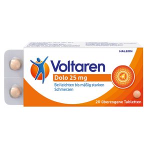 Voltaren Dolo 25 mg überzogene Tabletten, 20 Stück*