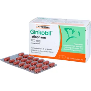 Ginkobil® ratiopharm 120 mg Filmtabletten, 120 Stück*