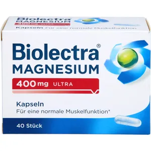 Biolectra® MAGNESIUM 400 mg ULTRA Kapseln, 40 Stück