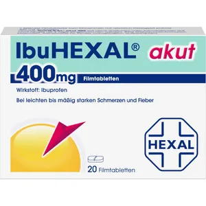 IbuHEXAL® akut 400 mg Filmtabletten, 20 Stück*
