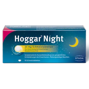 Hoggar® Night 25 mg Doxylaminsuccinat Tabletten, 20 Stück*