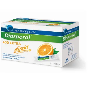 Magnesium-Diasporal® 400 EXTRA direkt Direktgranulat, 50 Sticks