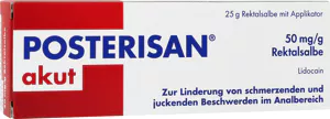 Posterisan® akut 50 mg/g Rektalsalben, 25 g*