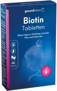 Gesundleben Biotin 2,5 mg Tabletten, 60 Stück