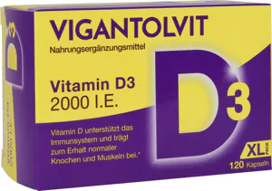 Vigantolvit® Vitamin D3 2000 I.E. Kapseln, 120 Stück