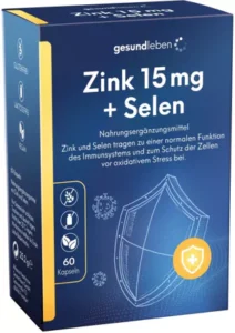 Gesundleben Zink 15 mg + Selen, 60 Stück