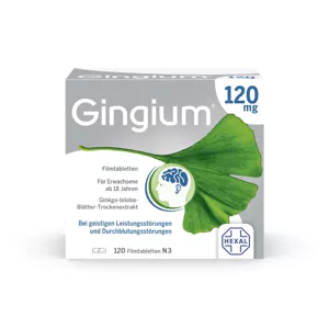 Gingium® 120 mg Filmtabletten, 120 Stück*
