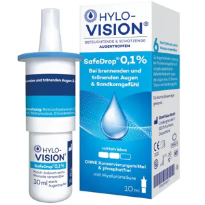 HYLO-VISION® SafeDrop® 0,1 %, 10 ml 