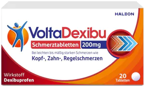 VoltaDexibu Schmerztabletten 200 mg Filmtabletten, 20 Stück*