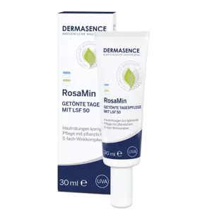 DERMASENCE RosaMin Getönte Tagespflege mittel mit LSF 50, 30 ml