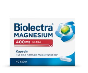 Biolectra® MAGNESIUM 400 mg ULTRA Kapseln, 40 Stück