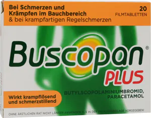 Buscopan® Plus Filmtabletten, 20 Stück* 