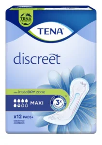 Tena Lady Discreet Maxi Inkontinenzeinlagen, 12 Stück