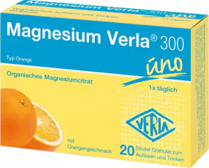 Magnesium Verla® 300 Orange Granulat, 20 Beutel