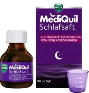 WICK MediQuil Schlafsaft, 2,5 mg/ml Lösung zum Einnehmen, 90 ml*