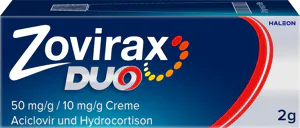 ZOVIRAX Duo 50 mg/g / 10 mg/g Creme, 2 g*