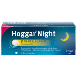 Hoggar® Night 25 mg Doxylaminsuccinat Tabletten, 20 Stück*