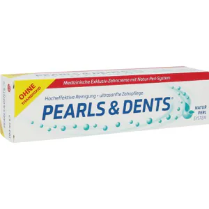 Pearls & Dents® Medizinische Exklusiv-Zahncreme ohne Titandioxid, 100 ml 