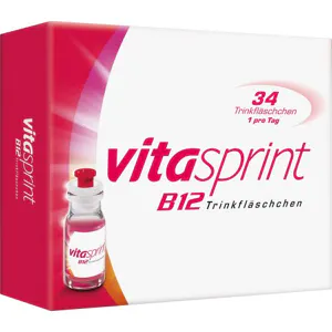 Vitasprint B12 Trinkfläschchen, 30 Stück + 4 gratis*