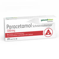 Paracetamol Schmerztabletten 500 mg, 20 Stück*